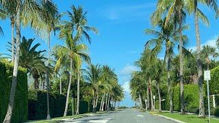 “Palm Beach” Florida’s Richest Place - A Ghost Town In The Summer ️