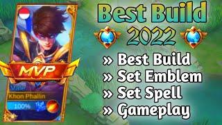 MANIAC !! VALE ONE SHOT MANIAC ~ VALE BEST BUILD ITEM 2022 ~  VALE TOP 1 GLOBAL GAMEPLAY 