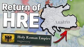 I formed the HOLY ROMAN EMPIRE in Victoria 3