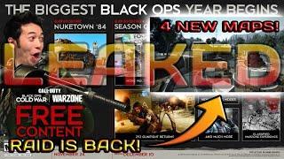 SEASON 1 LEAKS HINT AT 4 NEW MAPS! | Black Ops: Cold War