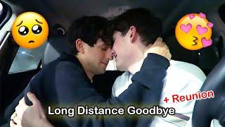 Long Distance Relationship Goodbye + Reunion | I CRY [Gay Couple Dion&Sebb BL]