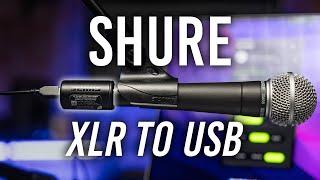 Shure MVX2U: Quick & Easy XLR to USB Connectivity!