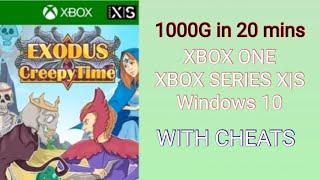 Exodus: Creepy Time Achievement Guide Triple Stack Xbox One, W10, Xbox Series X|S) 1000G in 20 Mins!