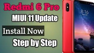 Redmi 6 Pro MIUI 11 Update | How to update Redmi 6 Pro on MIUI 11