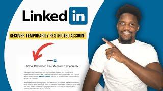 How To Recover LinkedIn Temporarily Restricted Account  (2024)