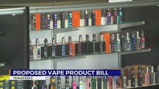 Proposed bill that would "close every vape shop in Tennessee" passes committee