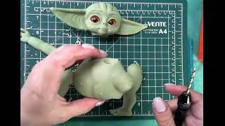 Baby Yoda своими руками часть 6