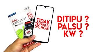 Memori Palsu? Kapasitas SD Card Berbeda dengan Yang Tertera