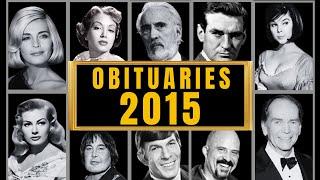 Famous Hollywood Celebrities We've Lost in 2015 - Obituary in 2015