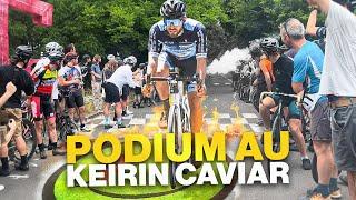 PODIUM SUR UNE COURSE HORS DU COMMUN À PARIS au POLYGONE DE VINCENNES | KEIRIN CAVIAR VIII 2023