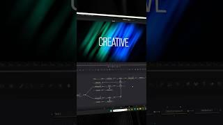 Gradient Typography Animation in DaVinci Resolve #tutorial #motiongraphics #davinciresolve