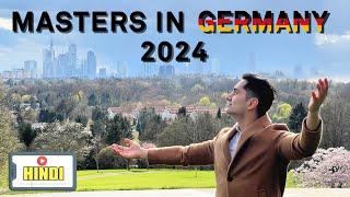 Masters in Germany 2024 | Kitne paise chahiye hogei | Complete Process | Hindi