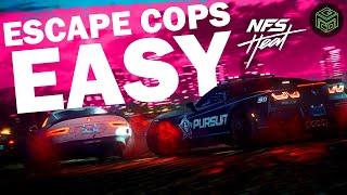 Escape Heat 5 with a Level 16 Car! - 5 INSANELY EASY WAYS to Escape Cops In NFS Heat.