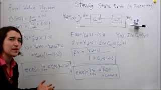 Intro to Control - 11.4 Steady State Error with the Final Value Theorem