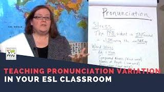 Teaching Pronunciation Skills in the ESL Classroom