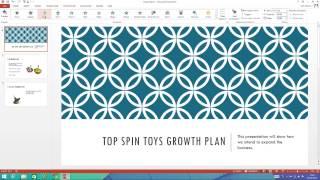 Create a Presentation - PowerPoint 2013