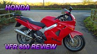  2001 HONDA VFR 800 REVIEW 