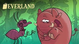 The Elephant  & The Ant  & The monkey  & The Crocodile   #viral #trending #english #kids #story