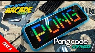 Game Electronics, Final Assembly, Programming Logic and Demo of The Pongcade!