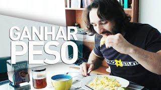 Dia de Alimentação para GANHAR PESO / Weight Gain Diet Plan - Dicas do Salgueiro