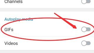 Telegram mein auto play gif Kaise on Karen , how To on auto play gif in telegram