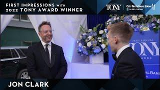 2022 Tony Awards First Impressions | Jon Clark - The Lehman Trilogy