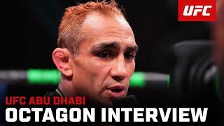 Tony Ferguson Octagon Interview | UFC Abu Dhabi