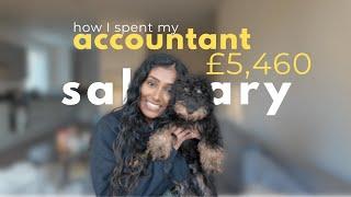 How I Spend My £5,460 Accountant Income | 27 y.o. living in London