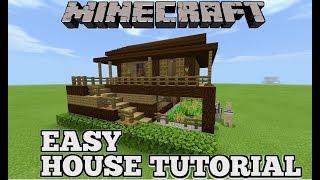 Minecraft Easy Survival House Tutorial (#17)