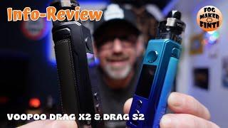 Voopoo DRAG X2 & DRAG S2 | Info Review