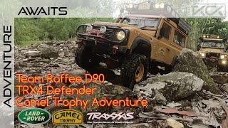 RC 1/10 Scale | Team Raffee D90, TRX4 Defender D110 | TKCK Camel Trophy Fun Trail PB Hill | 14112021