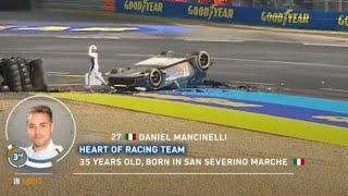 Mancinelli Crash - 24 Hours Of Le Mans 2024