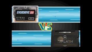 Everdrive GBA X5 Mini vs EZ Flash Omega