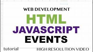 JavaScript Event Listeners, Click Event - HTML5 & JavaScript - Part 9