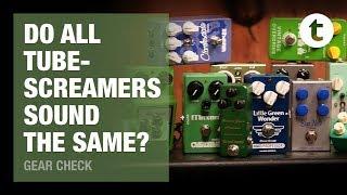 Ultimate Tubescreamer Comparison | 22 Pedals compared & tweaked | Thomann