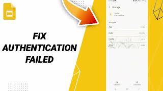 How To Fix Authentication Failed On Google Slides App 2024