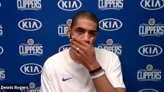 Nic Batum exit interview; Clippers were eliminated by the Suns from playoffs