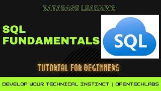 SQL Database Fundamentals Tutorial | Microsoft Virtual Academy | OpenTechLabs