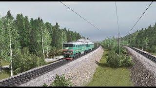 Trainz19 "Печорская Магистраль" С грузовым.2ТЭ116. Сценарий для подписчиков.