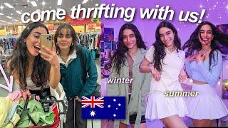 COME THRIFTING WITH US!  outfits for summer & winter | Savers in Melbourne, Australia