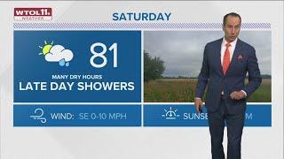 Saturday morning dry and sunny in 50s | WTOL 11 Weather