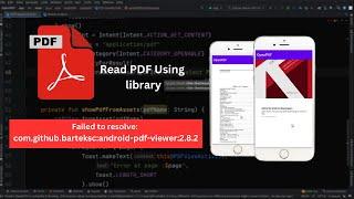 how to read pdf file in androidStud/Failed to resolve: com.github.barteksc:android-pdf-viewer:2.8.2