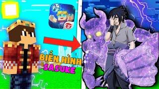 Dũng Chuyển Sinh Thành Sasuke Susanoo Cửu Vĩ Cực Ngầu Trong BlockMan Go