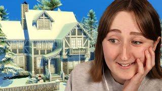 building a snowy winter house in the sims! (Streamed 12/11/24)