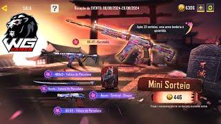 Nova Roleta : MINI SORTEIO ( AK-47 KUROMAKU LENDÁRIA ) Call Of Duty Mobile