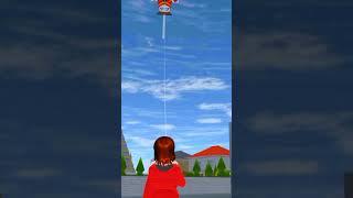 Lina playing kite#sakuraschoolsimulator #sss #viral #sss #shortvideo #sakura