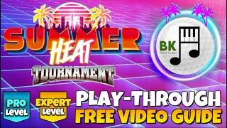 PRO & EXPERT PLAY-THROUGH | Summer Heat Tournament | Waterfield Sands | Golf Clash Guide Tips