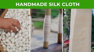 Traditional Art of Handmade Silk Cloth A Journey into Rural Craftsmanship