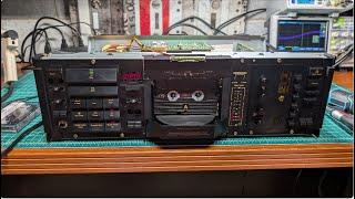 Nakamichi RX-505 Restoration: Polypropylene Film Capacitors Upgrade & Dolby Fix