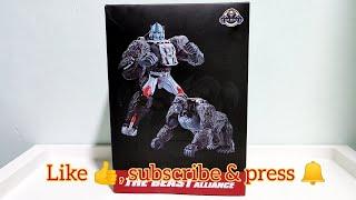 UNBOXING & REVIEW The Beast Transformable Robot - TB-01 Alliance Gorilla